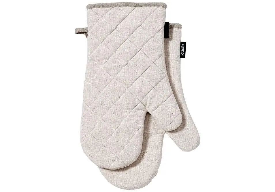 Ladelle Eco Recycled Natural Double Oven Mitt