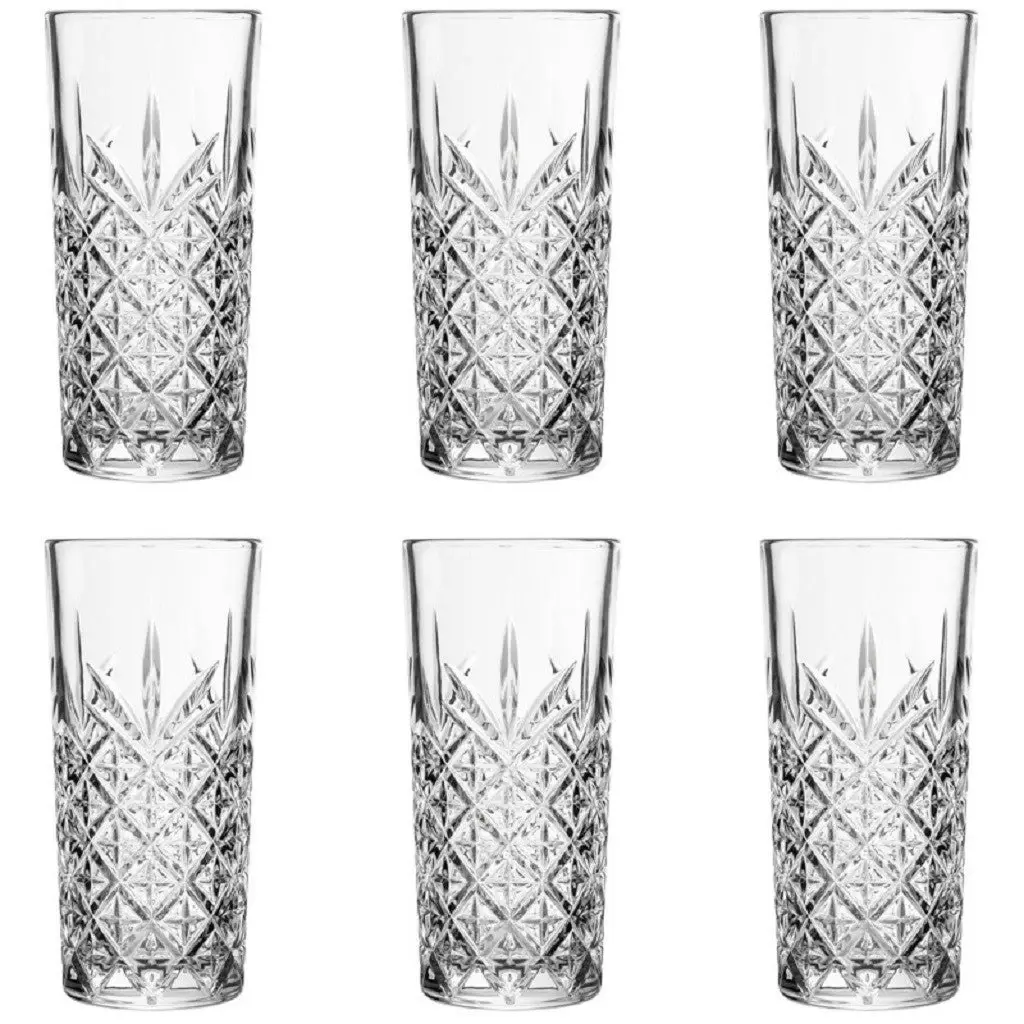 Porto Darcy Hi Ball Glasses 290ml Set of 6