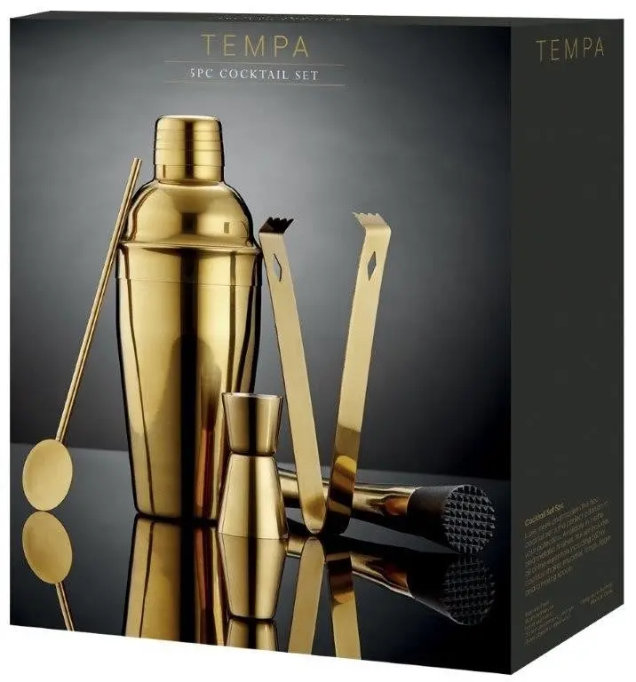 Tempa Aurora Gold Cocktail Set 5pc