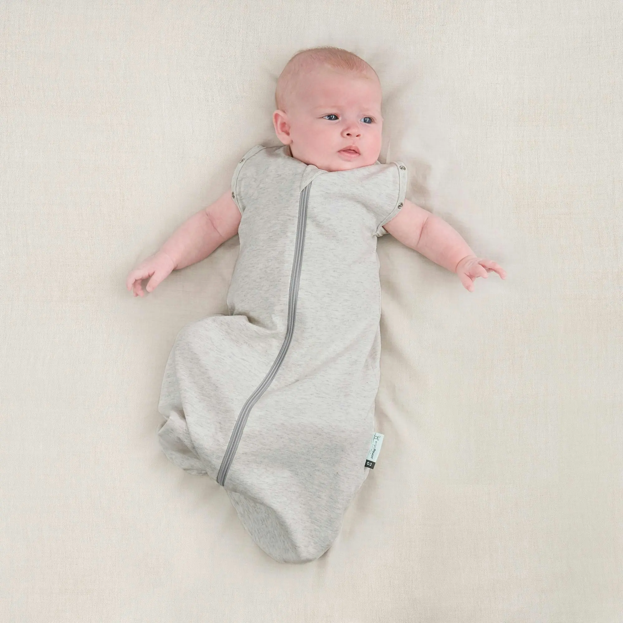 ergoPouch Cocoon Swaddle Bag Gr Marle TOG 1.0 Size 3-6 Months