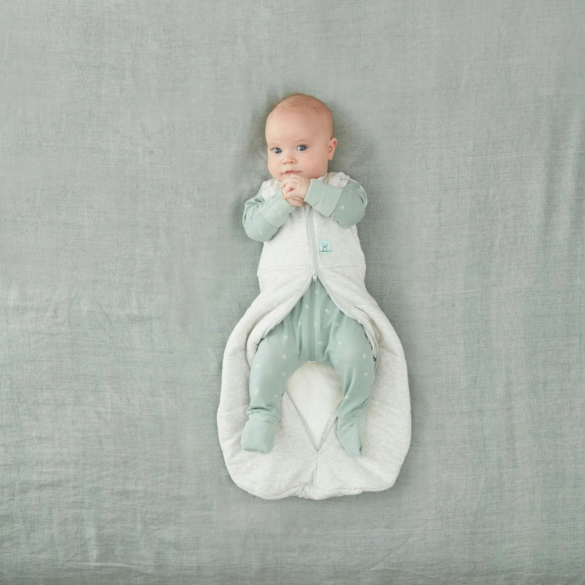 ergoPouch Cocoon Swaddle Bag Gr Marle TOG 1.0 Size 3-6 Months