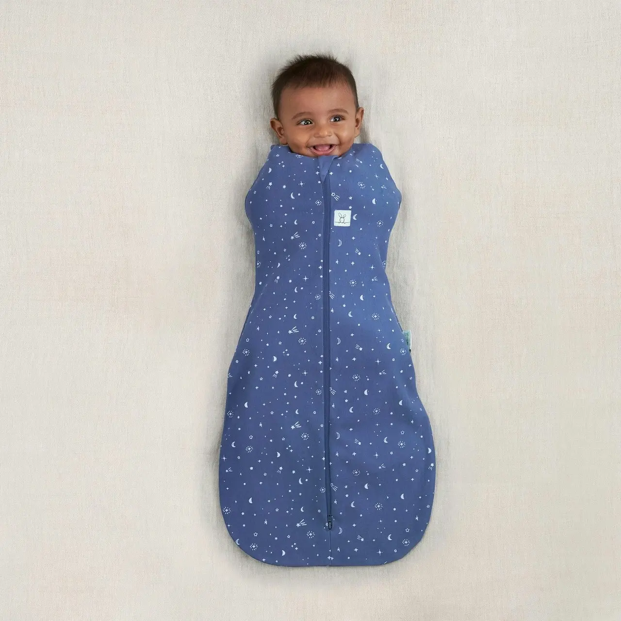 ergoPouch Cocoon Swaddle Bag Night Sky TOG 1.00 Size 0-3 Months