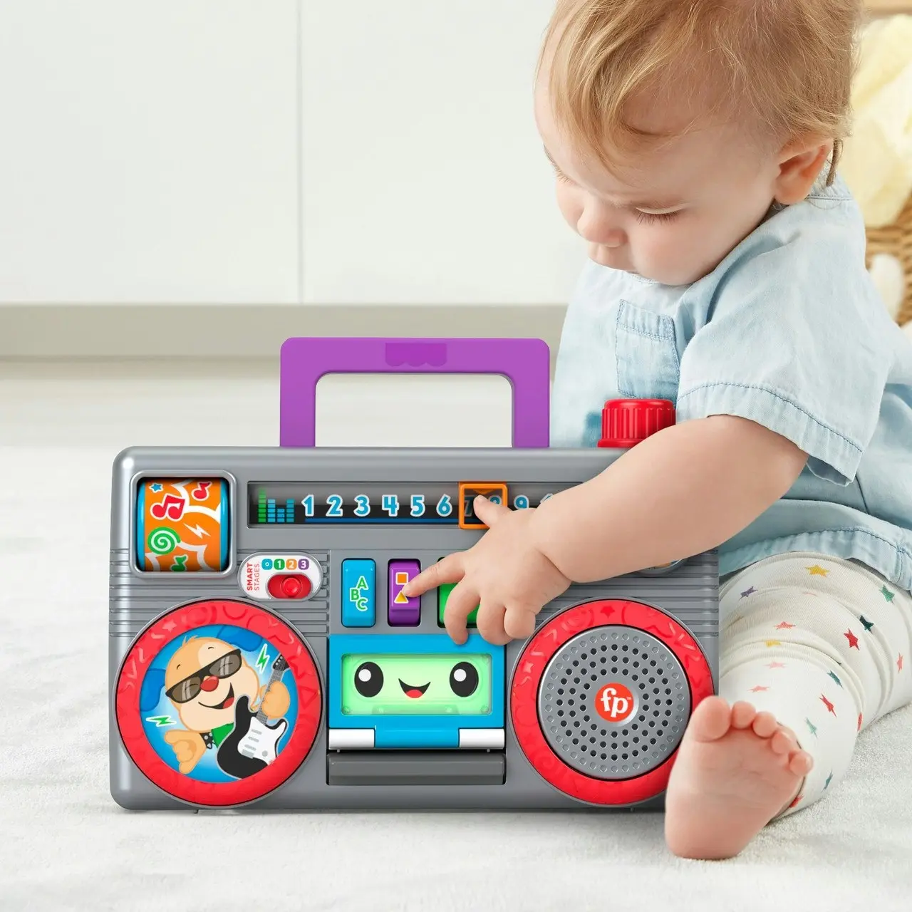 Fisher-Price Laugh & Learn Busy Boombox