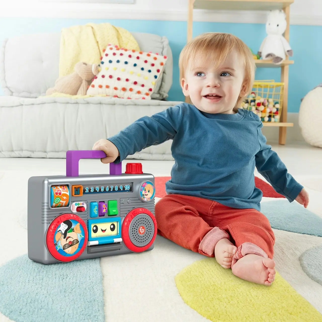 Fisher-Price Laugh & Learn Busy Boombox