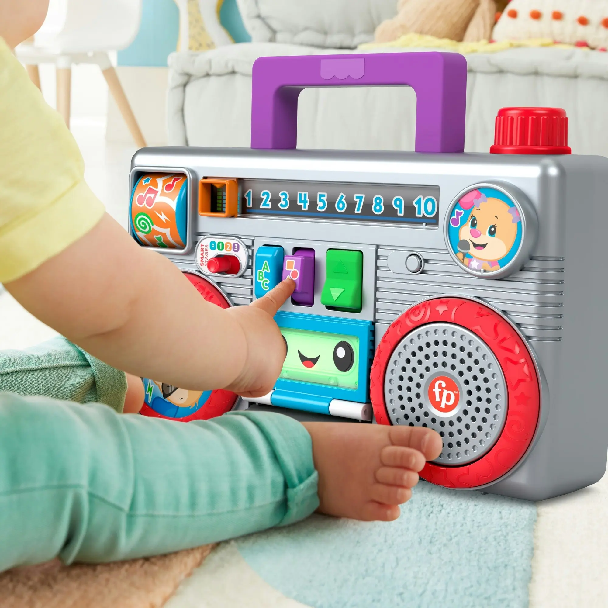 Fisher-Price Laugh & Learn Busy Boombox