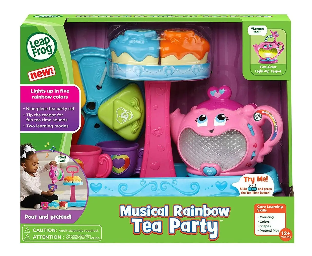 LeapFrog Musical Rainbow Tea Party Refresh