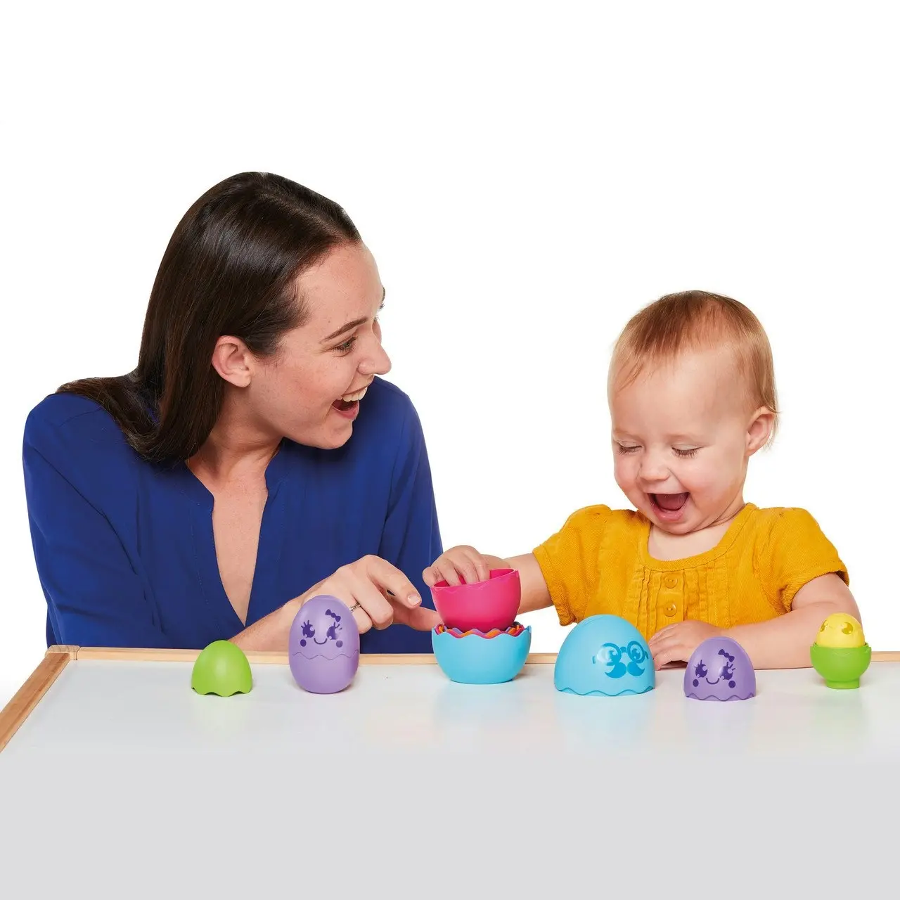 TOMY Hide & Squeak Nesting Eggs