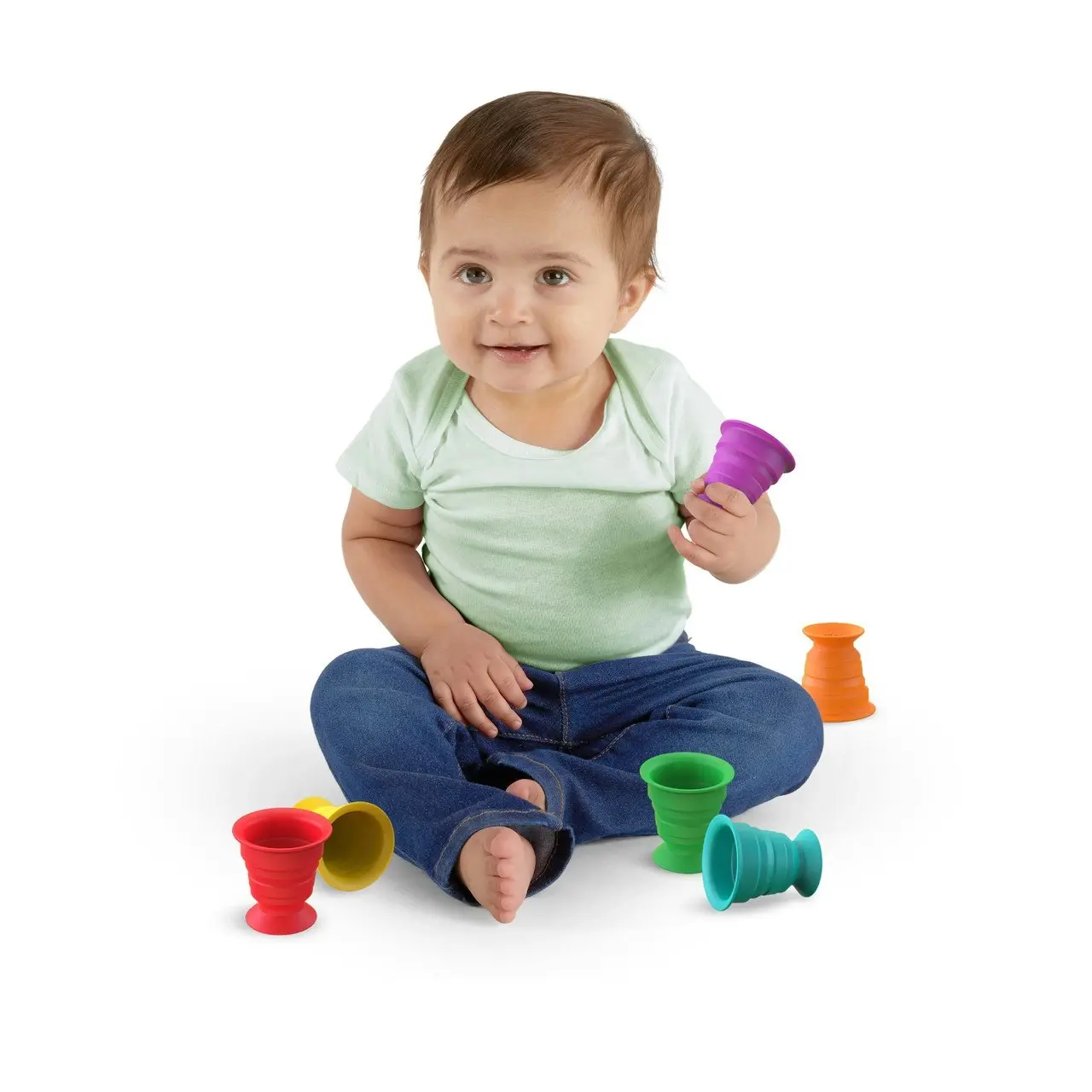 Stack & Squish Cups Sensory Stacking Toys