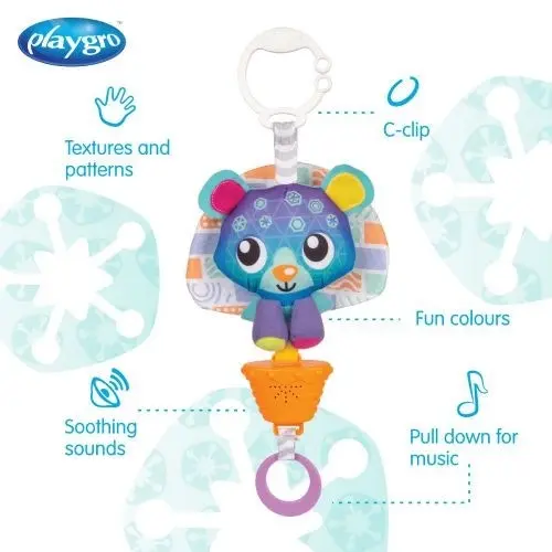 Playgro Musical Pullstring Bear