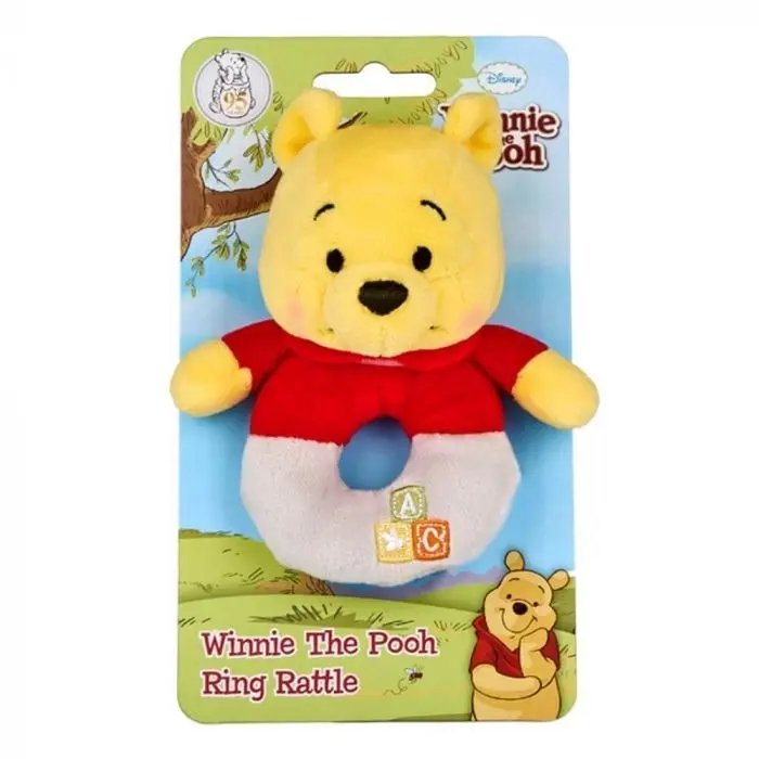 Winnie the Pooh: Red Shirt Ring Rattle