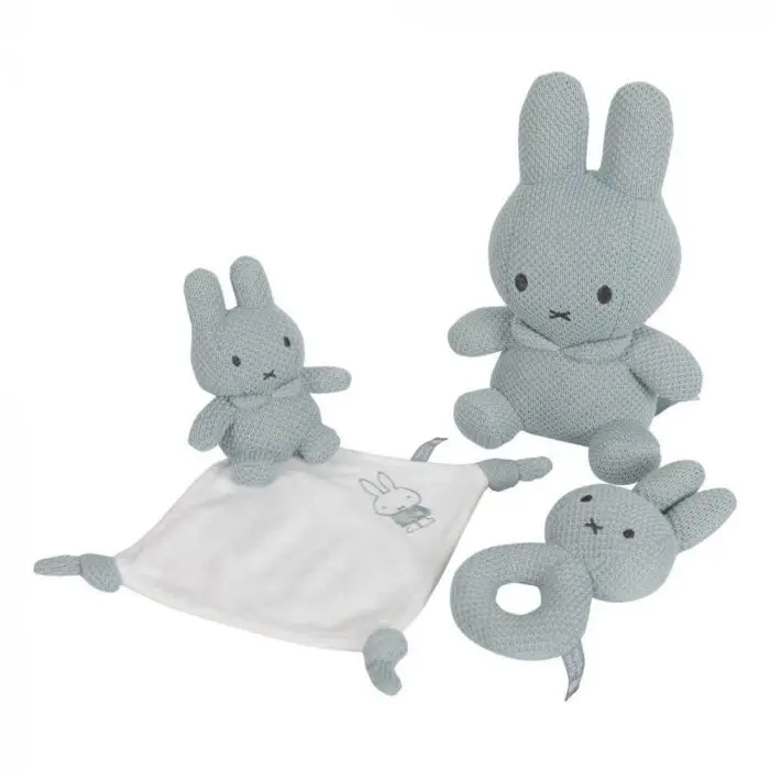 Miffy Green Knit: Baby Gift Set