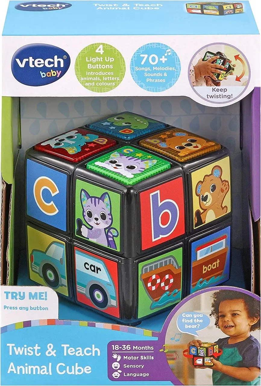 VTech Twist & Teach Animal Cube