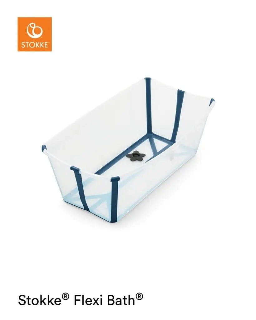 Stokke Flexi Bath V2 Transparent Blue