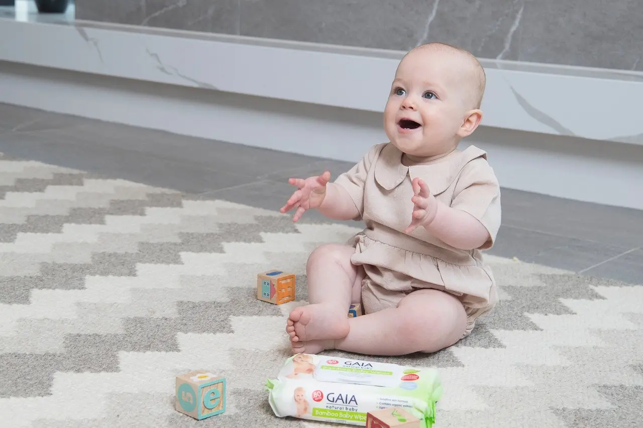 Gaia Bamboo Baby Wipes 80 Pack