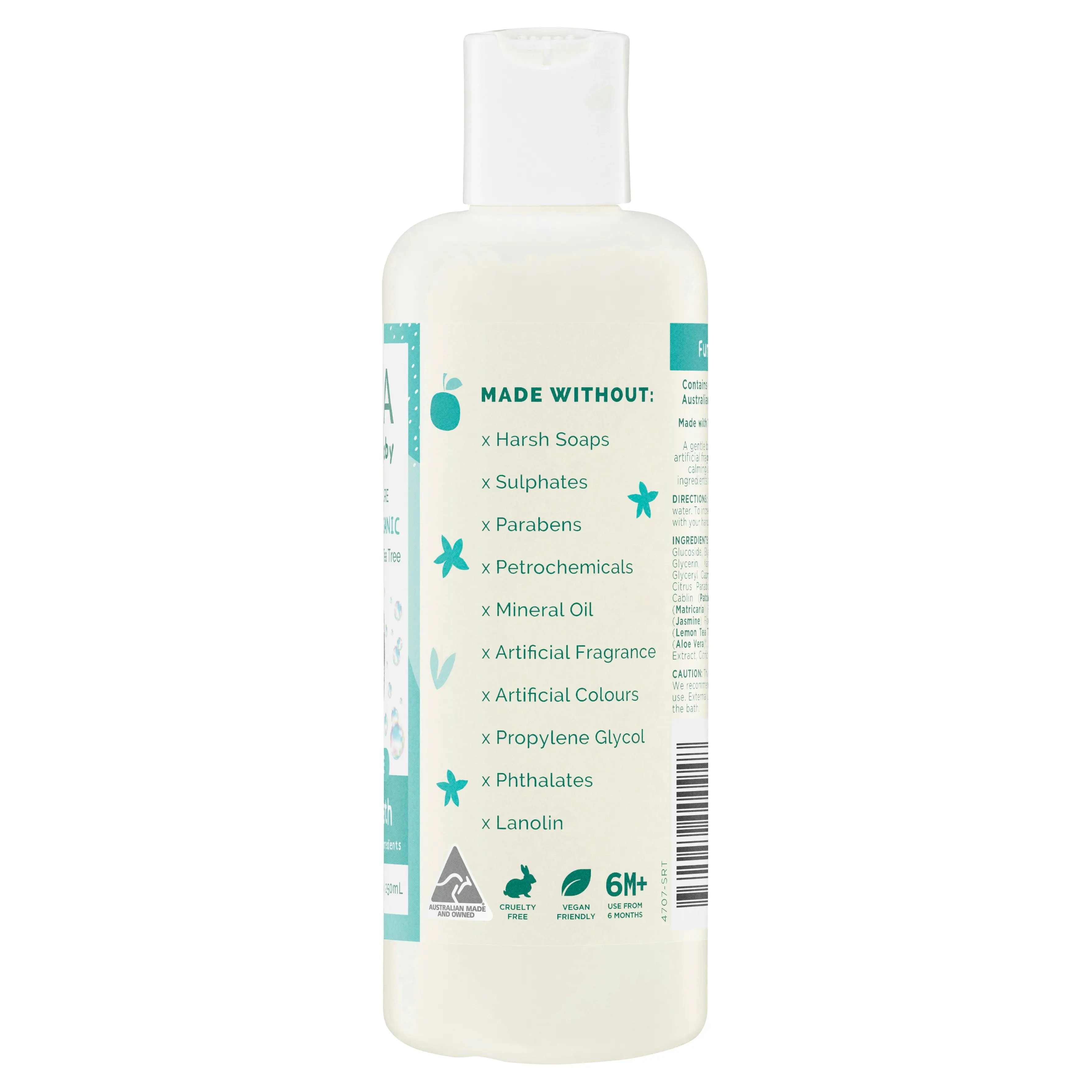 Gaia Bubble Bath Funtime 250ml