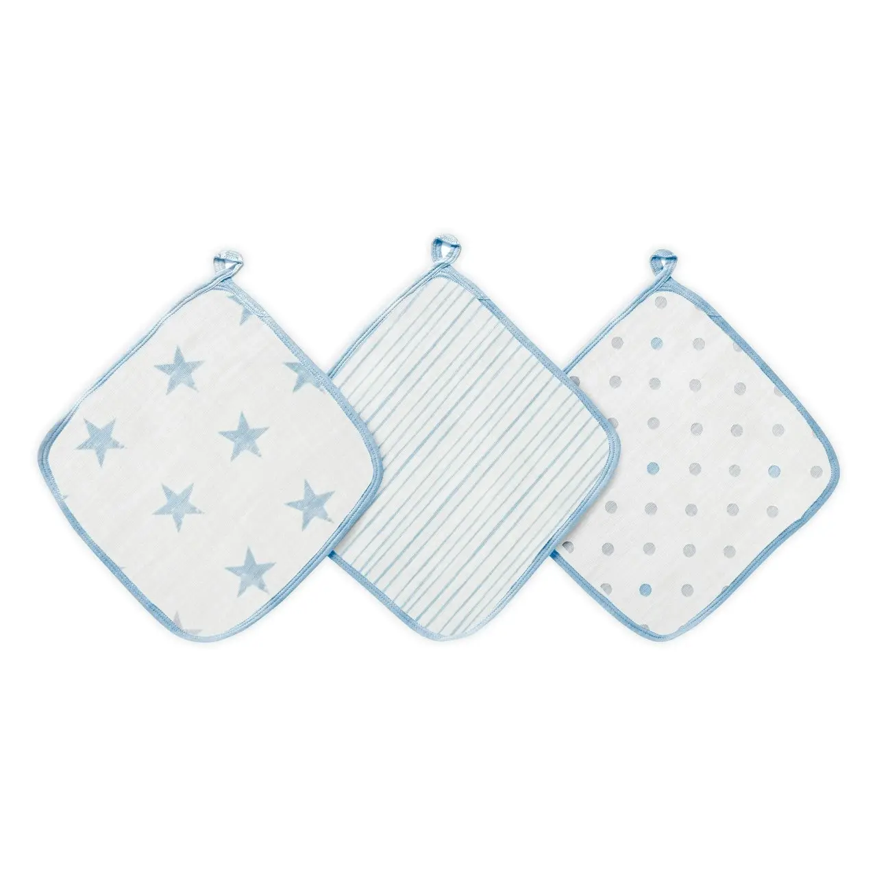 Aden Dapper 3 Pack Aden Washcloths