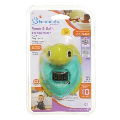 dreambaby Room & Bath Thermometer Turtle