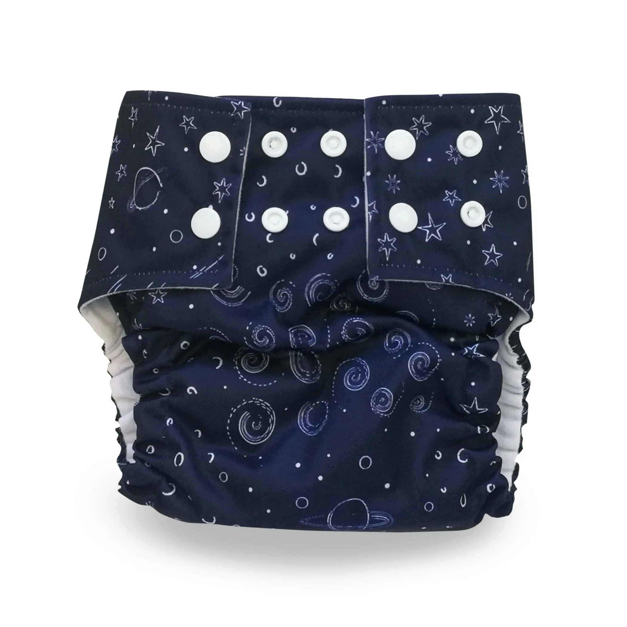 Plum Cloth Nappy & Bamboo Liner Space