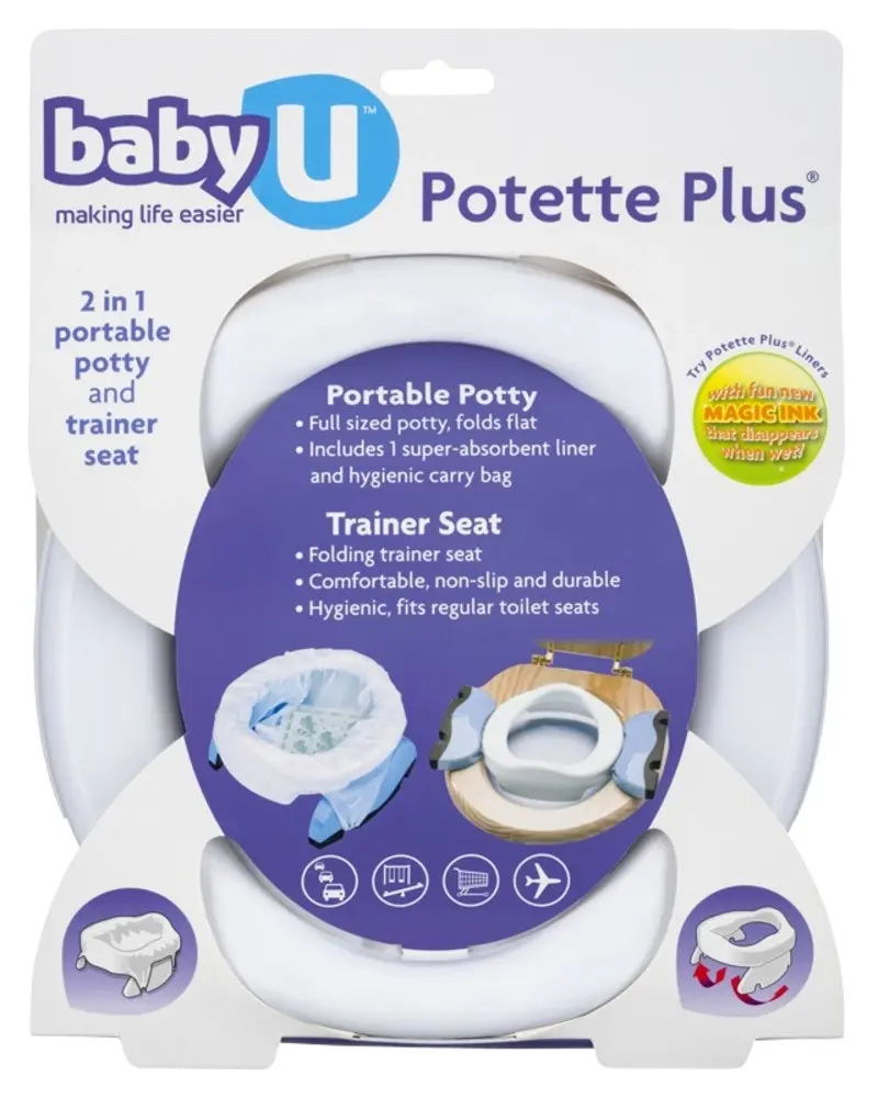 Baby U Potette Plus Portable Potty & Trainer Set