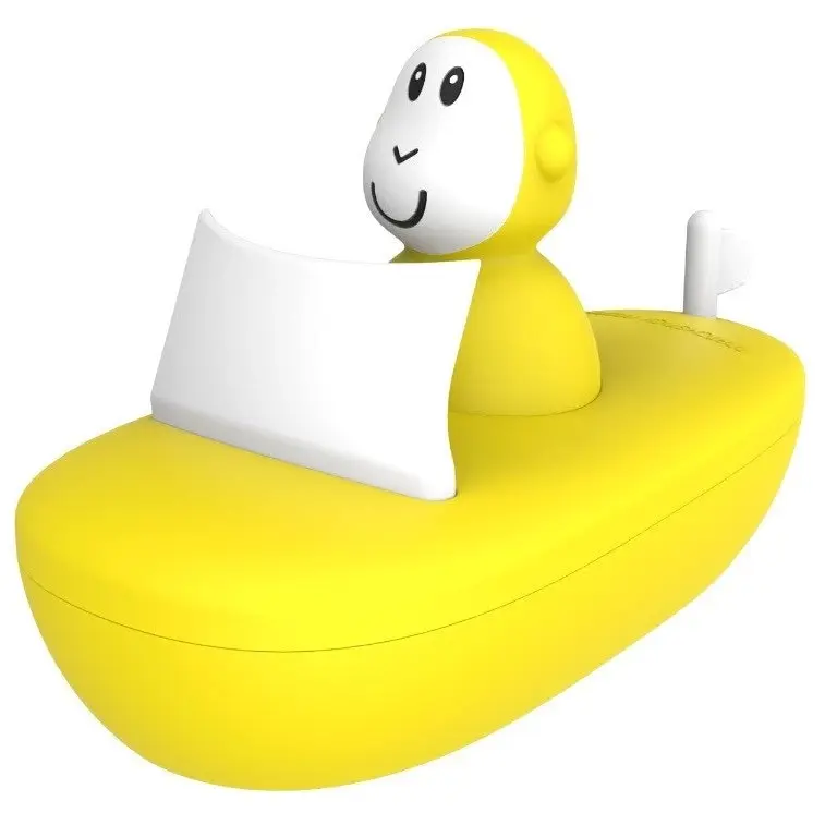 Matchstick Monkey Boat Set Yellow