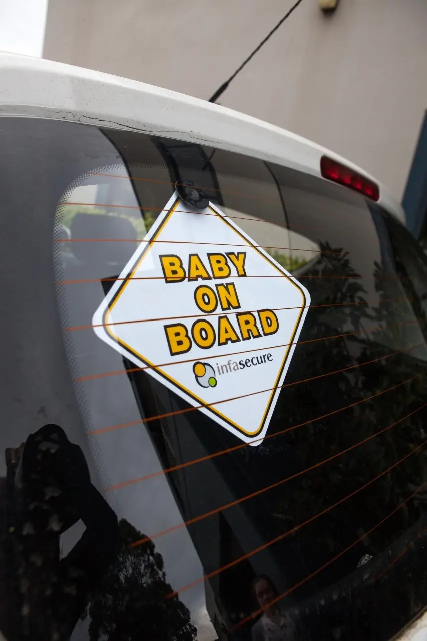 Infasecure Baby on Board Sign