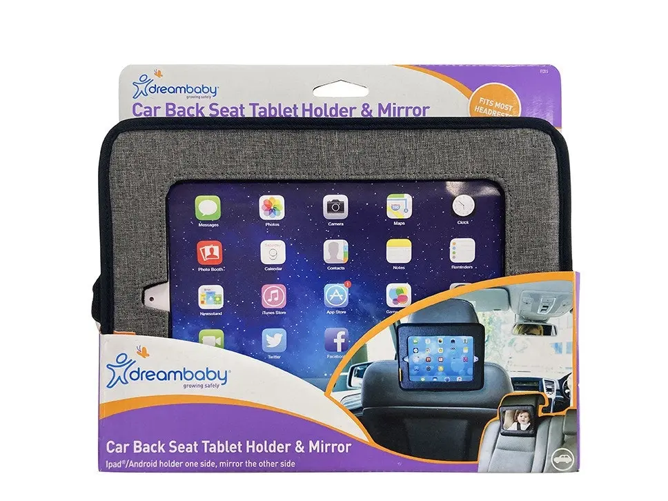 dreambaby Car Back Seat Tablet Holder & Mirror