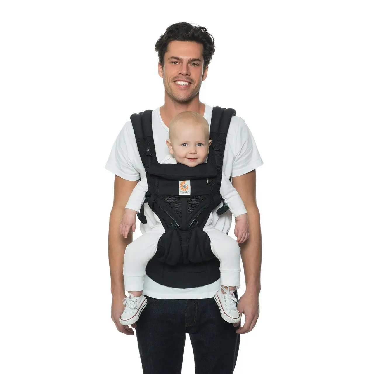 Ergobaby Omni 360 All Position Baby Carrier Cool Air Mesh - Onyx Black