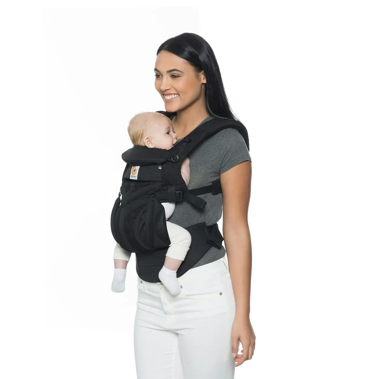 Ergobaby Omni 360 All Position Baby Carrier Cool Air Mesh - Onyx Black