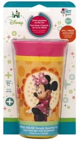 The First Years Minnie Mouse Simply Spoutless Cup