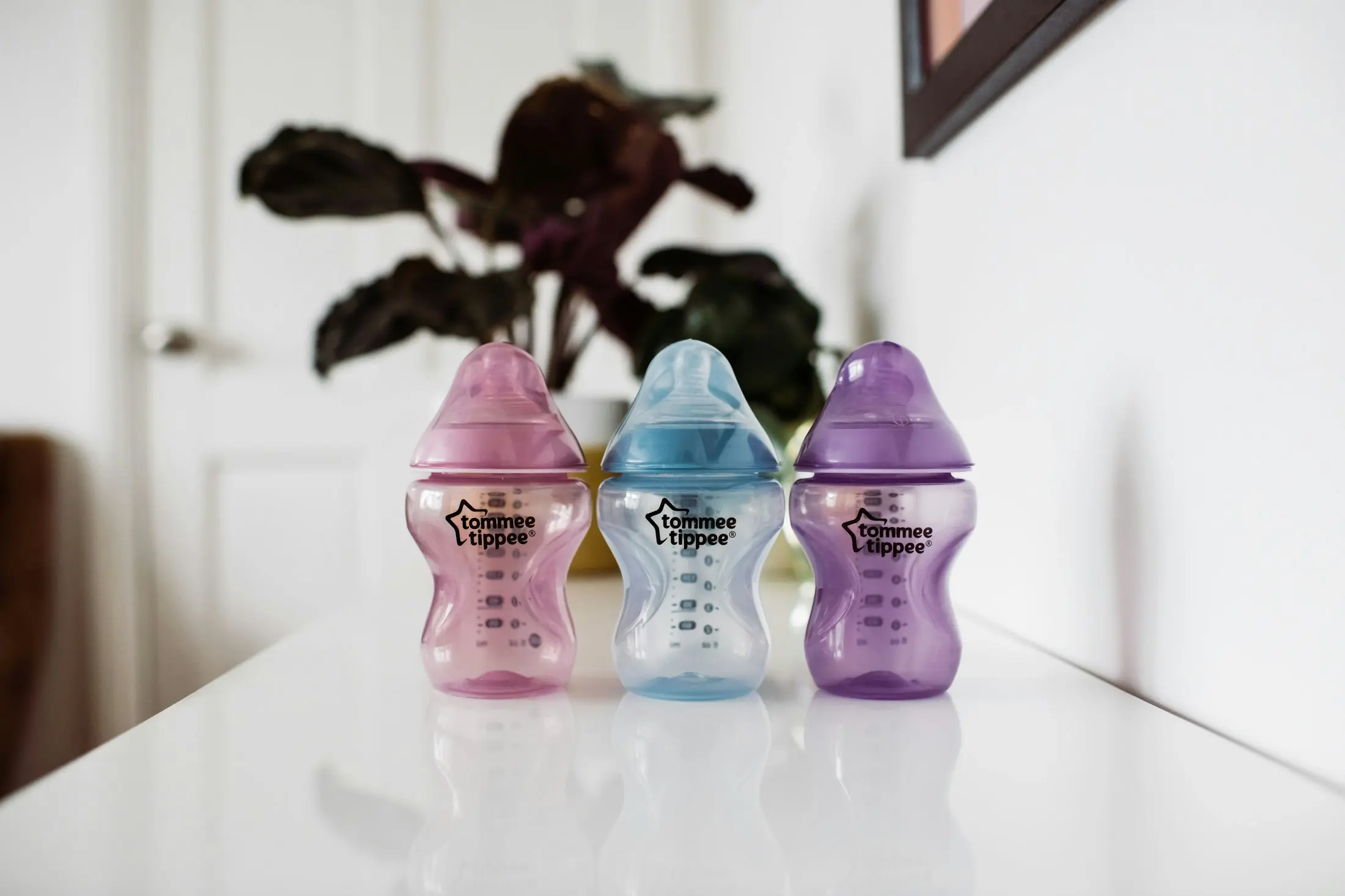 Tommee Tippee ColourMyWorld Bottle Girl 260 ML 3 Pack