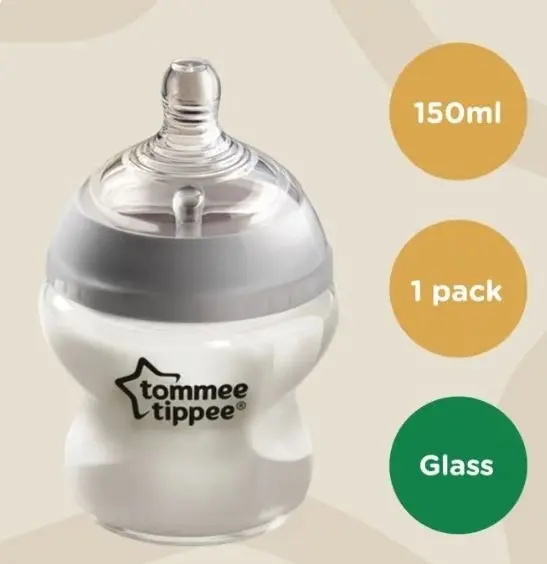 Tommee Tippee CTN Glass Bottle 150 ML 1 Pack