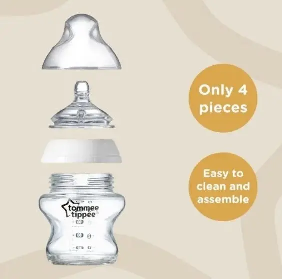 Tommee Tippee CTN Glass Bottle 150 ML 1 Pack