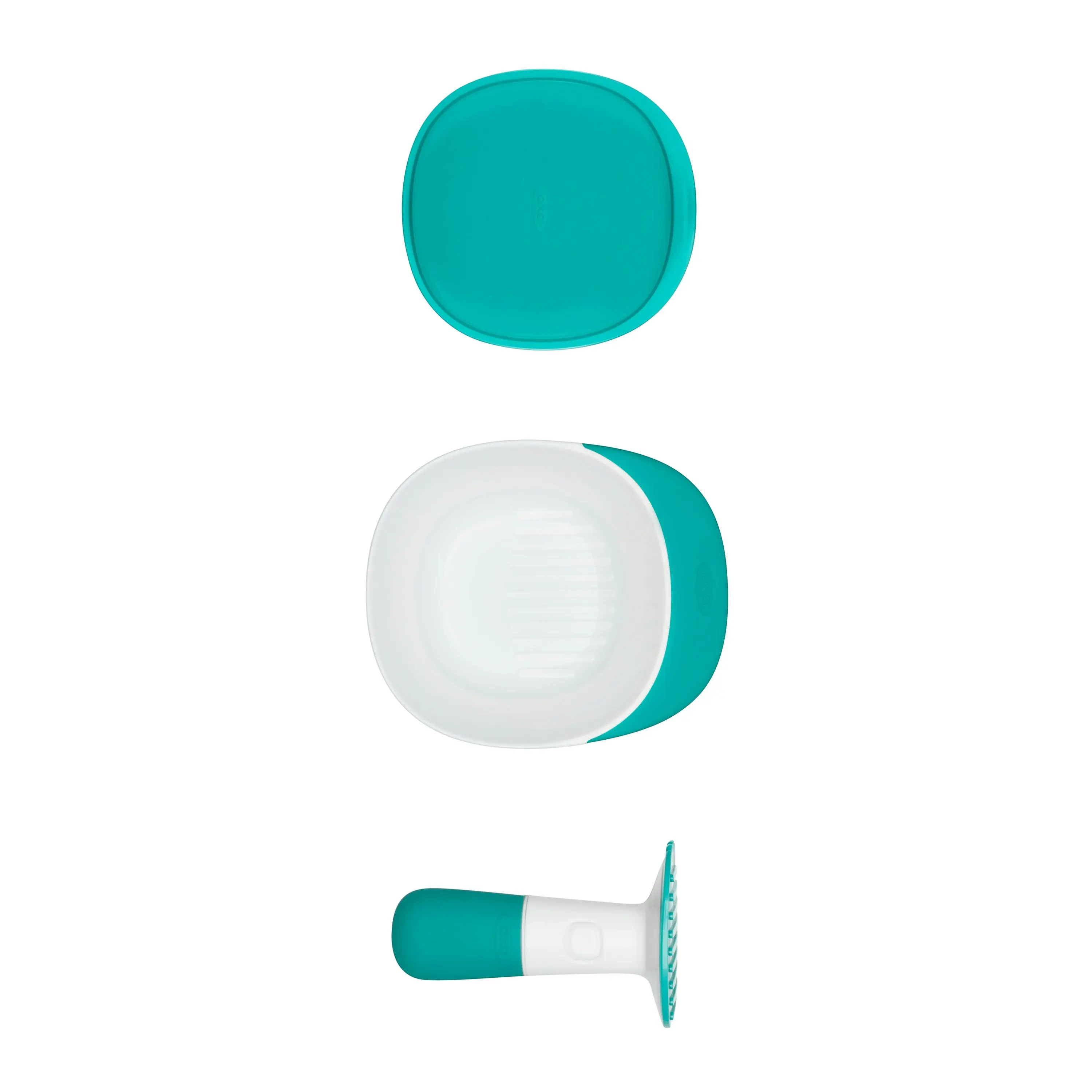 OXO Tot Baby Food Masher Teal