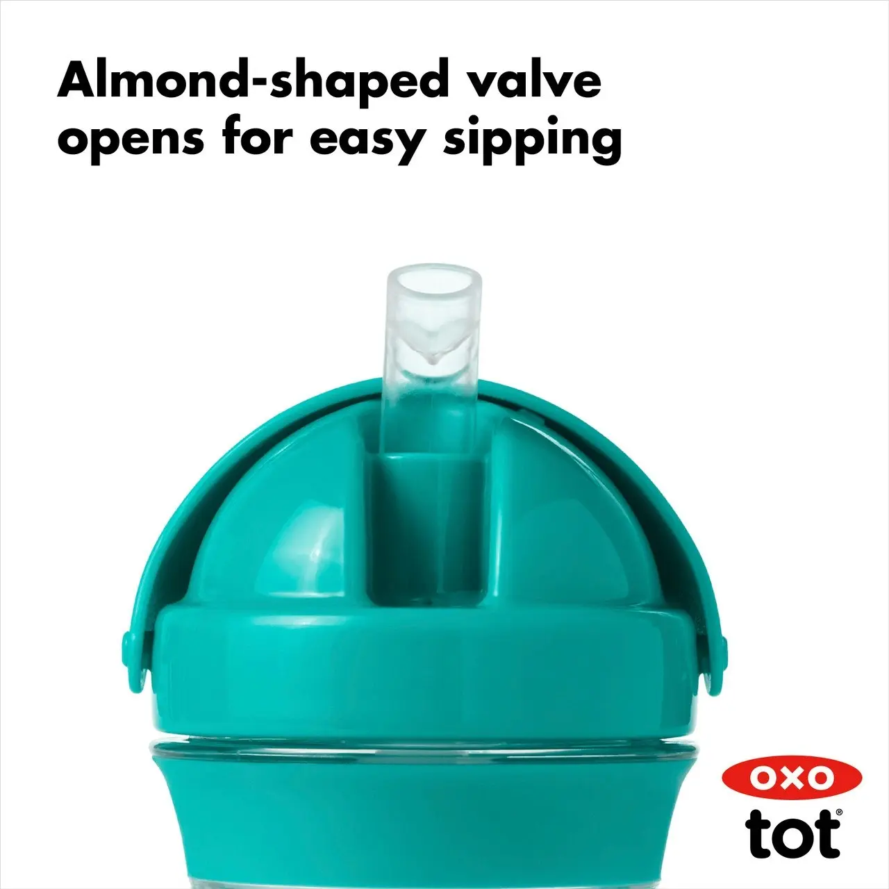 OXO Tot Grow Straw Cup Teal