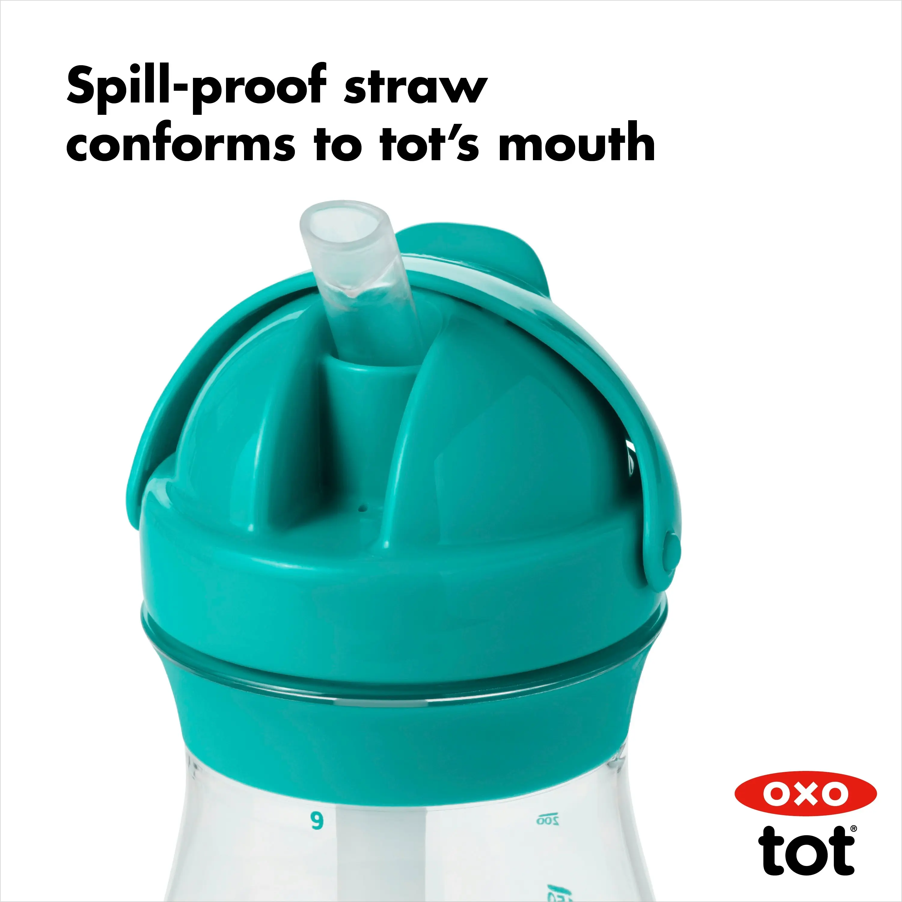 OXO Tot Grow Straw Cup Teal