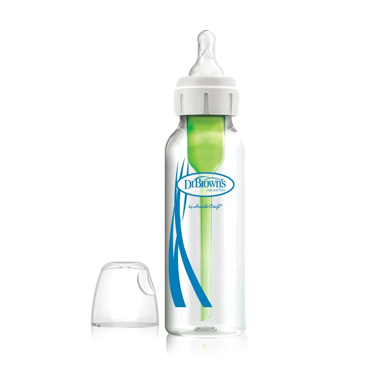 Dr Browns 250 ML Feeding Bottle Level 1 Teat Glass