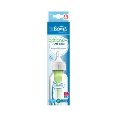 Dr Browns 250 ML Feeding Bottle Level 1 Teat1 Pack