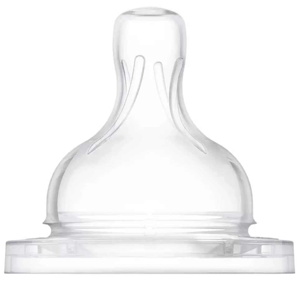 Avent Anti Colic Silicone Teat Twin Pk New Born