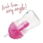 b.box Sippy Cup Pink Pomegranate