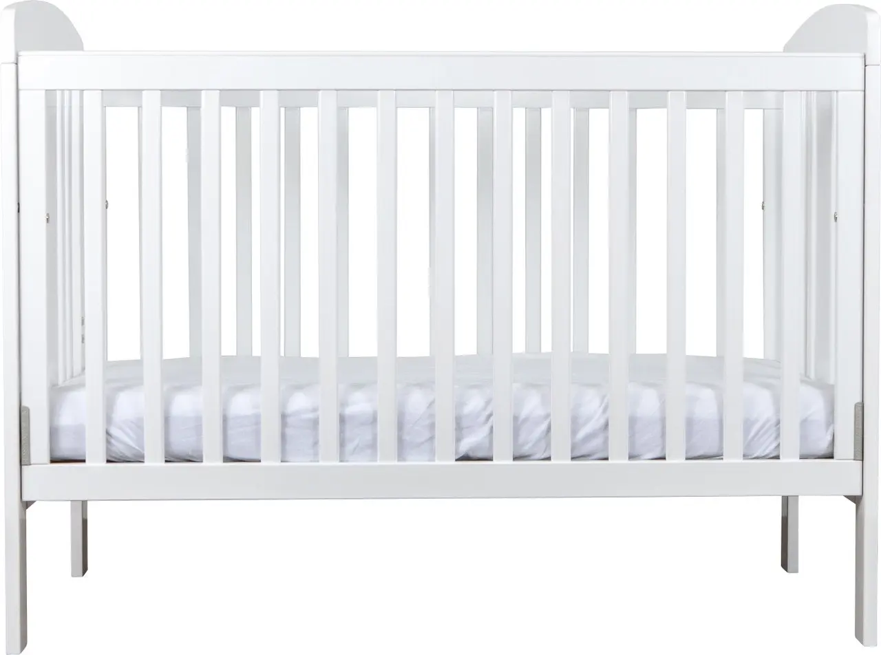 Grotime Pearl Cot (White)