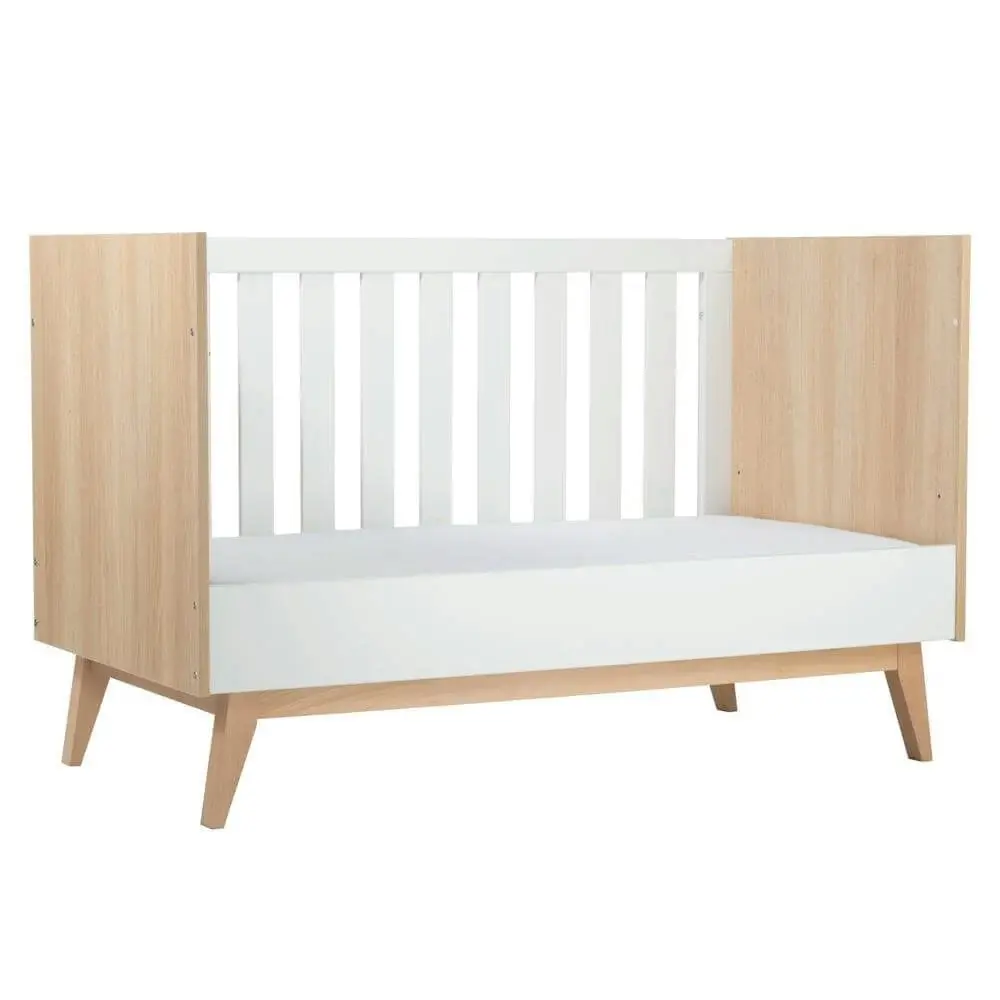 Babyrest Tommi Cot Oak/White 140X70Cm