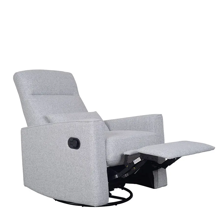 Il Tutto Paige Recliner Glider Chair - Grey Salt