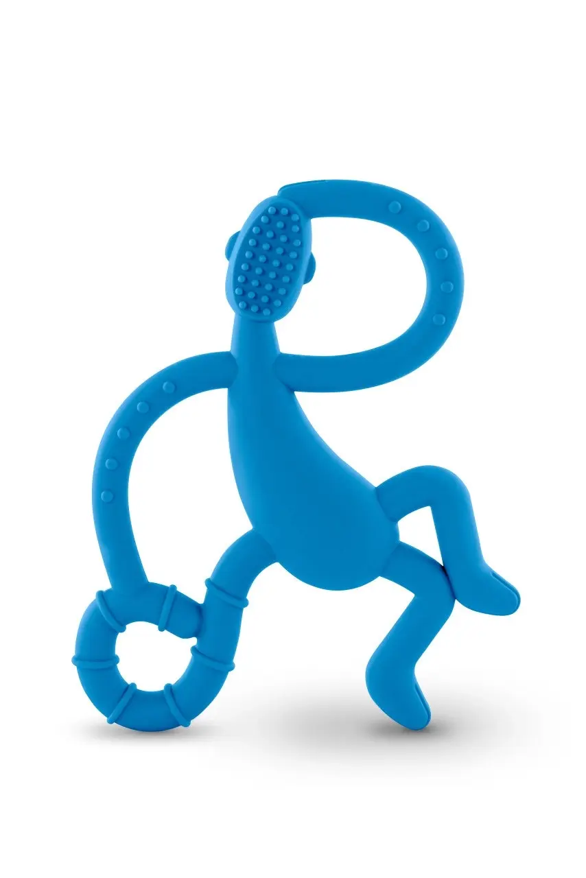 Matchstick Monkey Dancing Monkey Teether Blue