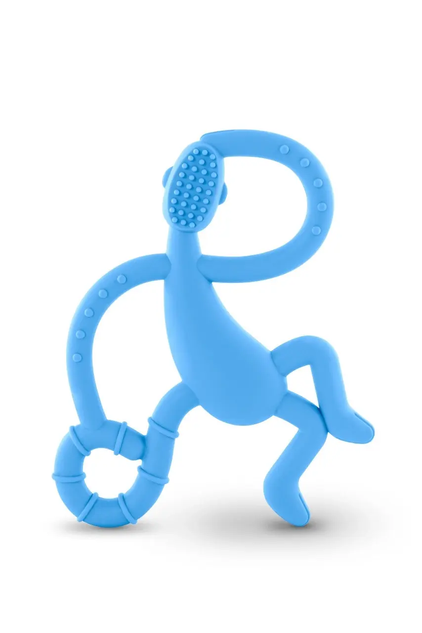 Matchstick Monkey Dancing Monkey Teether Baby Blue