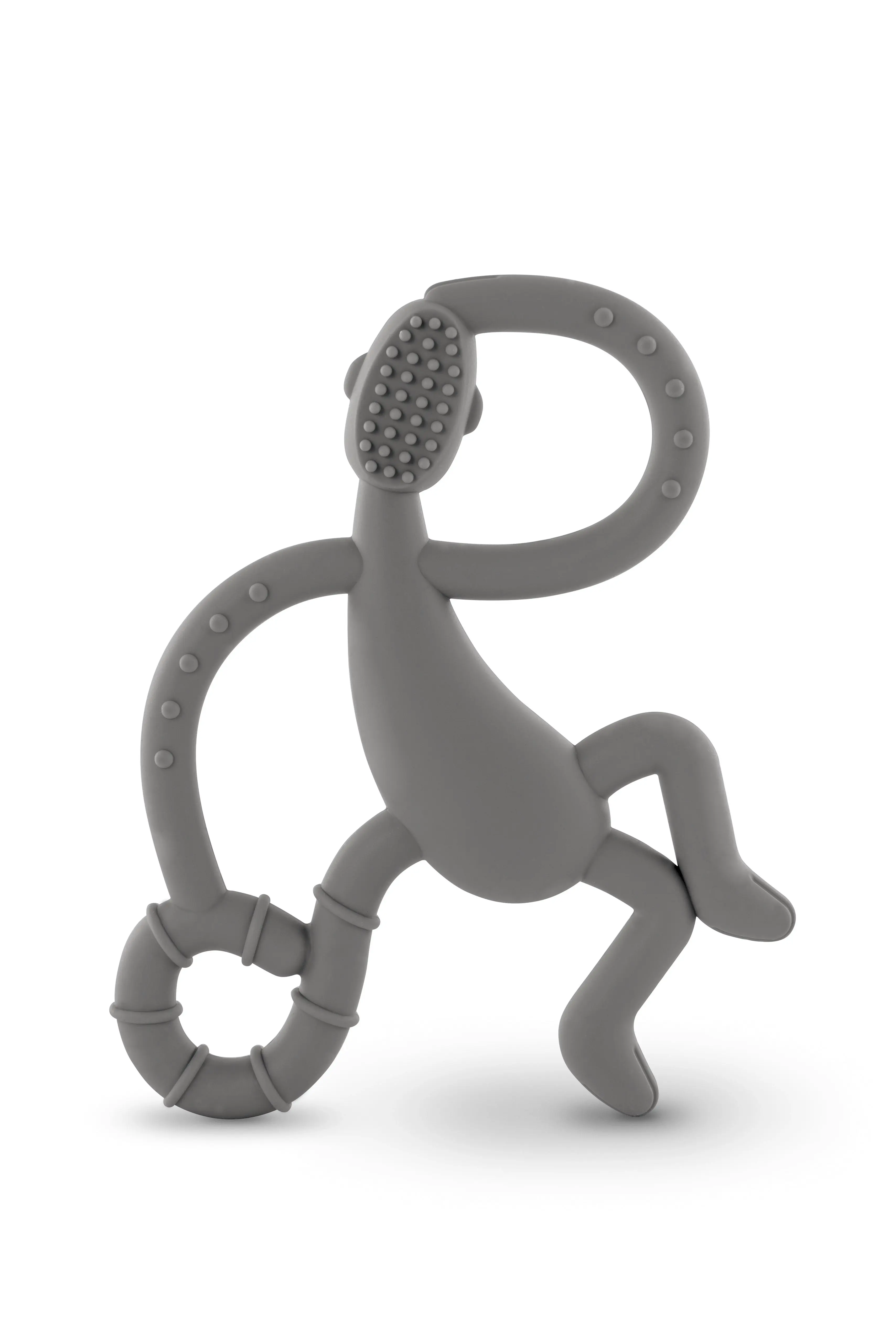 Matchstick Monkey Dancing Monkey Teether  Grey