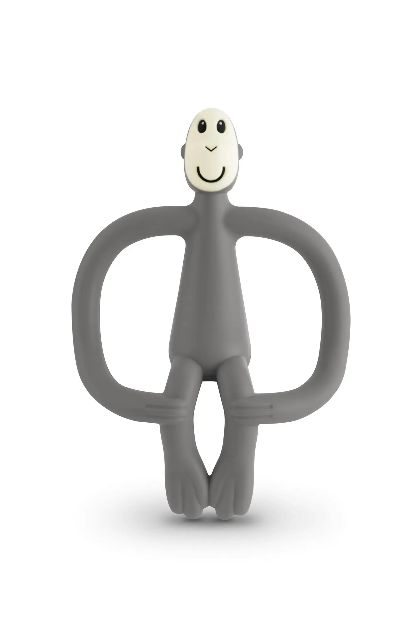 Matchstick Monkey Teething Toy And Gel Applicator Grey