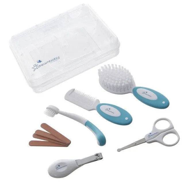 dreambaby Grooming Kit  Aqua 10 Pieces