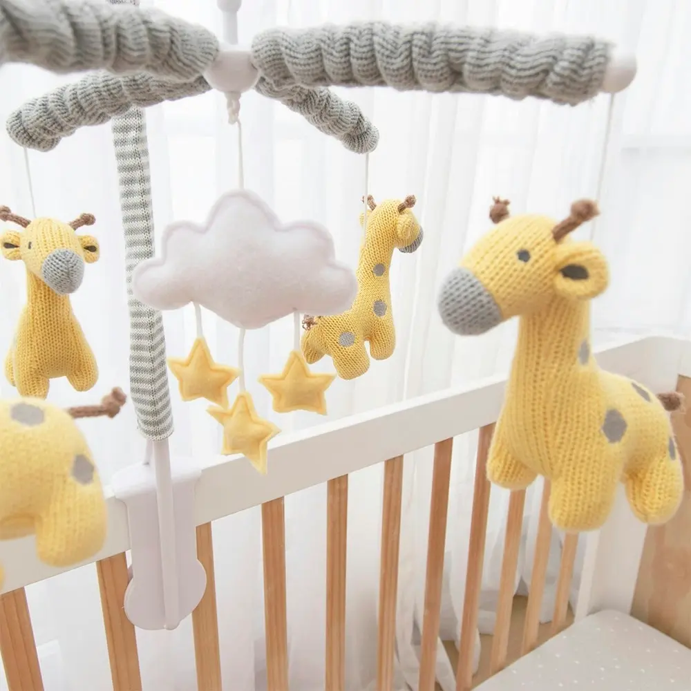 Musical Mobile Set Noah Giraffe