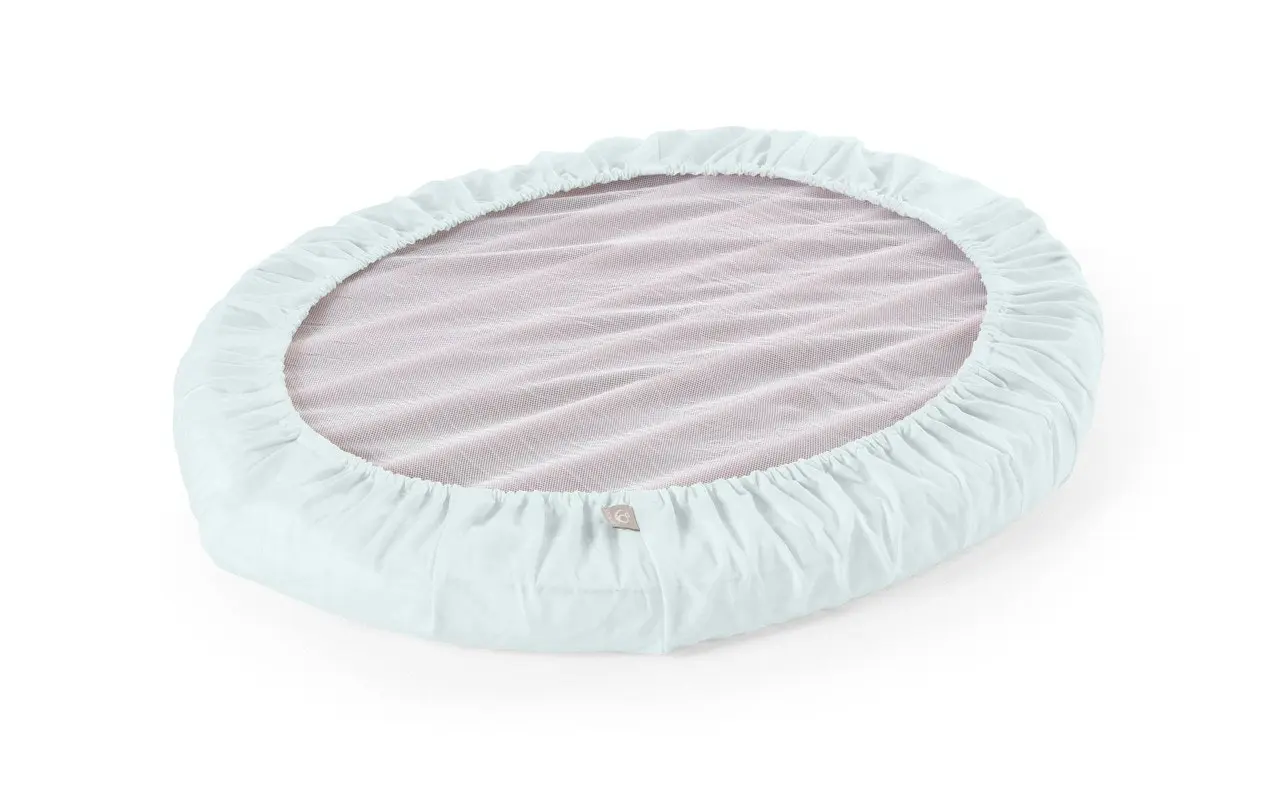 Stokke Sleepi Mini Fitted Sheet Powder Blue