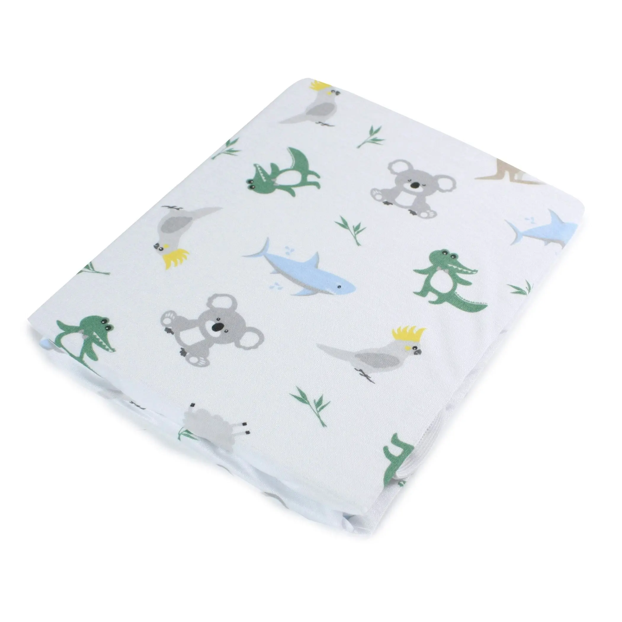 Bubba Blue Aussie Animal Bassinet Fitted Sheet